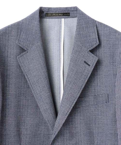 MEN'S BIGI(メンズビギ)の「クールドッツ ストレッチジャケット/ウォッシャブル(同素材パンツあり セットアップ 可能) (テーラードジャケット・メンズ・ネイビー/グレー/ブルー・SS/S/M/L)」の21枚目の写真
