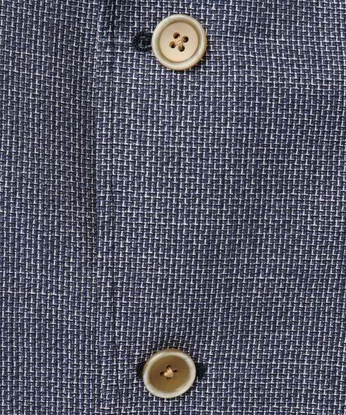 MEN'S BIGI(メンズビギ)の「クールドッツ ストレッチジャケット/ウォッシャブル(同素材パンツあり セットアップ 可能) (テーラードジャケット・メンズ・ネイビー/グレー/ブルー・SS/S/M/L)」の12枚目の写真