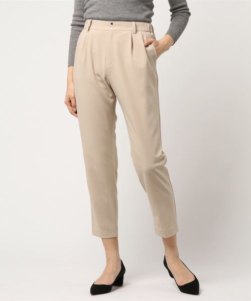 RIVE DROITE（リヴドロワ）の「【通勤服】ストレッチジョーゼットジョッパーパンツ（その他パンツ・レディース・カーキ/ベージュ・38/36）」の5枚目の写真