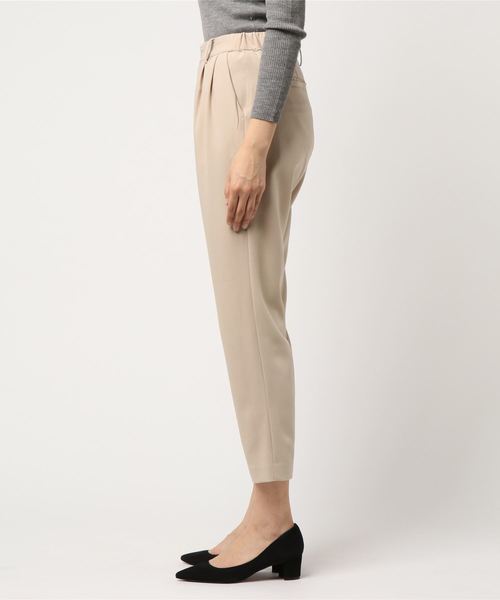 RIVE DROITE（リヴドロワ）の「【通勤服】ストレッチジョーゼットジョッパーパンツ（その他パンツ・レディース・カーキ/ベージュ・38/36）」の3枚目の写真