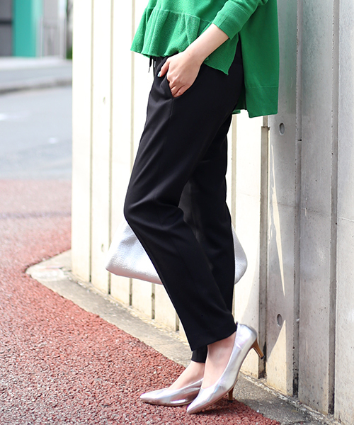 Bou Jeloud（ブージュルード）の「美シルエット・美脚パンツ◇センタープレス ストレッチパンツ（その他パンツ・レディース・ブラック/ライトグレー・36/38/40）」の15枚目の写真