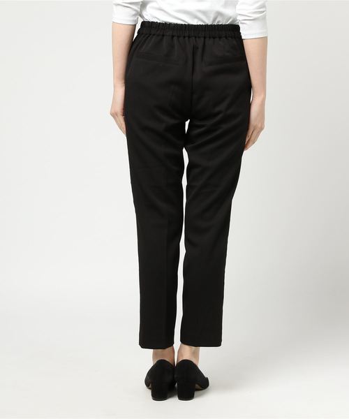 Bou Jeloud（ブージュルード）の「美シルエット・美脚パンツ◇センタープレス ストレッチパンツ（その他パンツ・レディース・ブラック/ライトグレー・36/38/40）」の3枚目の写真