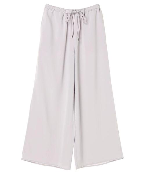 AMERICAN HOLIC（アメリカンホリック）の「10col.ドロストとろみワイドパンツ（その他パンツ・レディース・カーキ/ドット/グレイッシュベージュ/ネイビー/ライトグレー/グレー系その他/ブルー系その他/ピンク/サックスブルー/ブラック・L/M）」の11枚目の写真