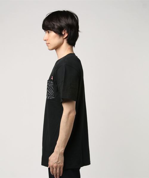 BILLABONG(ビラボン)の「BILLABONG メンズ ポケットTシャツ TEAM POCKET(Tシャツ/カットソー・メンズ・ブラック/グレー・MEDIUM/LARGE/SMALL)」の4枚目の写真