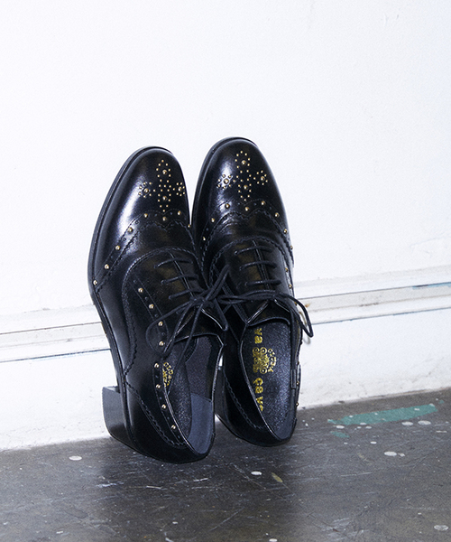 cava cava（サヴァサヴァ）の「◆ cavacava (サヴァサヴァ) ◆　オックスフォードシューズ　7305333（ドレスシューズ・レディース・グレー/クリアブラック/ブラック/ワインレッド・24.5cm/24.0cm/22.5cm/23.0cm/23.5cm）」の2枚目の写真