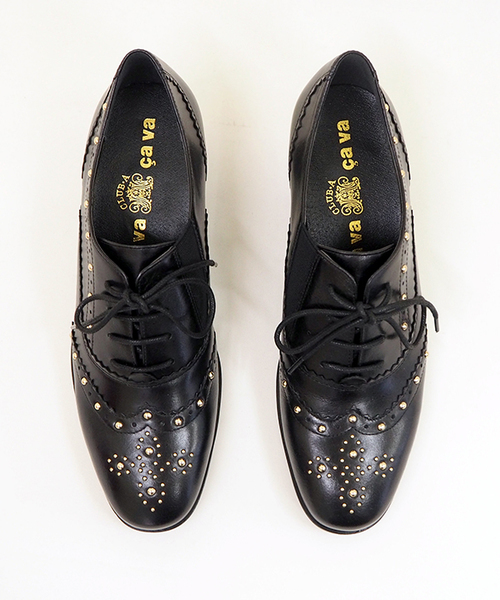 cava cava（サヴァサヴァ）の「◆ cavacava (サヴァサヴァ) ◆　オックスフォードシューズ　7305333（ドレスシューズ・レディース・グレー/クリアブラック/ブラック/ワインレッド・24.5cm/24.0cm/22.5cm/23.0cm/23.5cm）」の9枚目の写真