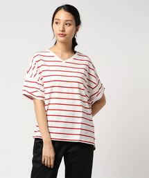 earth music&ecology | ・ロールアップ袖プルオーバー(Tシャツ/カットソー)