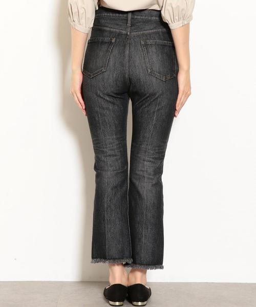 green label relaxing（グリーンレーベルリラクシング）の「◆SC キックフレア 5PK  デニム パンツ ◆（デニムパンツ・レディース・ブラック/ネイビー・40/38/36/34）」の3枚目の写真