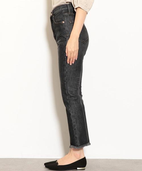 green label relaxing（グリーンレーベルリラクシング）の「◆SC キックフレア 5PK  デニム パンツ ◆（デニムパンツ・レディース・ブラック/ネイビー・40/38/36/34）」の5枚目の写真