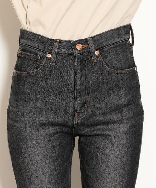 green label relaxing（グリーンレーベルリラクシング）の「◆SC キックフレア 5PK  デニム パンツ ◆（デニムパンツ・レディース・ブラック/ネイビー・40/38/36/34）」の7枚目の写真
