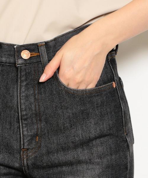 green label relaxing（グリーンレーベルリラクシング）の「◆SC キックフレア 5PK  デニム パンツ ◆（デニムパンツ・レディース・ブラック/ネイビー・40/38/36/34）」の8枚目の写真