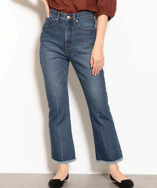 green label relaxing（グリーンレーベルリラクシング）の「◆SC キックフレア 5PK  デニム パンツ ◆（デニムパンツ・レディース・ブラック/ネイビー・40/38/36/34）」の18枚目の写真