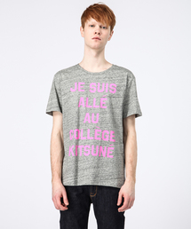 Maison Kitsune | 【KITSUNE TEE】JE SUIS ALLE AU COLLEGE KITSUNE TEE(Tシャツ/カットソー)