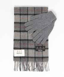 Barbour | BARBOUR チェック マフラー&グローブ　ギフトボックス/MAC0042TN11(マフラー)