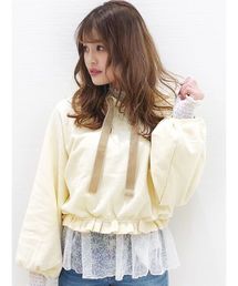 dazzlin | スプリングフリルパーカー(パーカー)