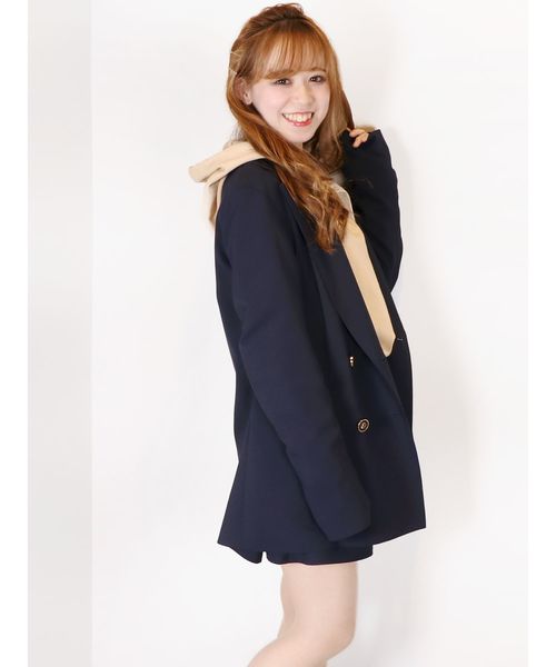 dazzlin(ダズリン)の「スプリングフリルパーカー(パーカー・レディース・ベージュ/グレー/ピンク/アイボリー/ブラック・FREE)」の19枚目の写真