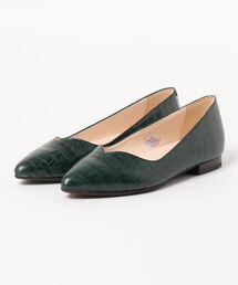 Vカットポインテッドトゥパンプス/71652K【日本製】大きいサイズ＆小さいサイズ