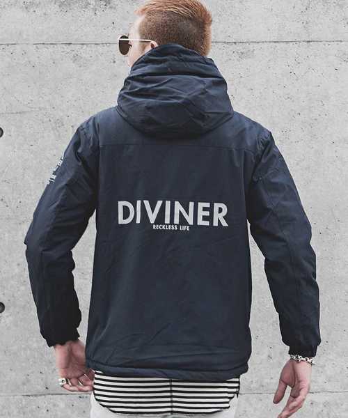 DIVINER(ディヴァイナー)の「ジャケット/裏ボアアノラックジャケット(その他アウター・メンズ・ブラック/ネイビー・M/L/XL/XXL)」の6枚目の写真