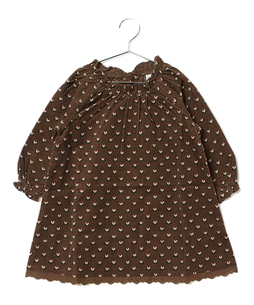 Ships シップス の Ships Kids ベビー フラワー コーデュロイ ロングスリーブ ワンピース ワンピース Wear