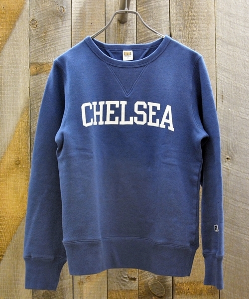 SHIPS（シップス）の「SC: RUSSEL ATHLETIC 【SHIPS別注】 プリント クルーネック/スウェット 14SS■（スウェット・メンズ・ヘザ－グレー/ブルー/ネイビー/ダークネイビー/ブルー系その他・SMALL/MEDIUM/LARGE）」の5枚目の写真