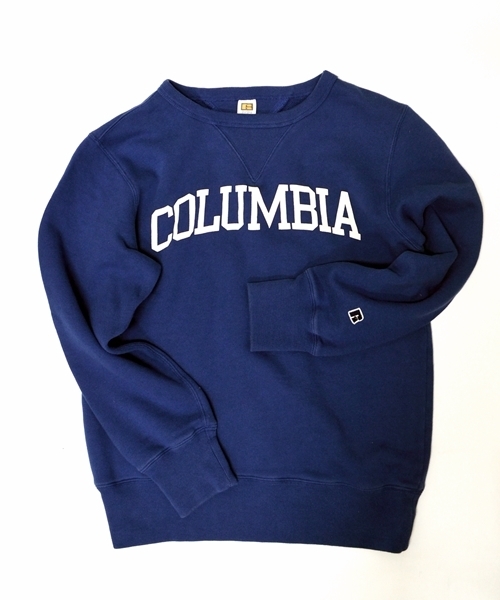 SHIPS（シップス）の「SC: RUSSEL ATHLETIC 【SHIPS別注】 プリント クルーネック/スウェット 14SS■（スウェット・メンズ・ヘザ－グレー/ブルー/ネイビー/ダークネイビー/ブルー系その他・SMALL/MEDIUM/LARGE）」の4枚目の写真