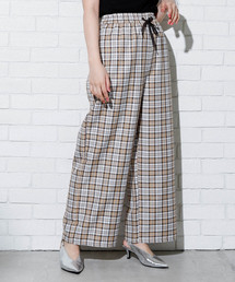 WEGO | WEGO/チェックイージーワイドパンツ(その他パンツ)