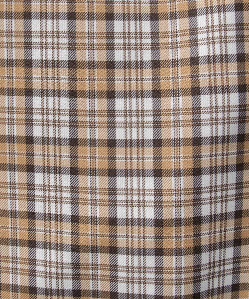 WEGO(ウィゴー)の「WEGO/チェックイージーワイドパンツ(その他パンツ・レディース・グレー系その他/ベージュ系その他/パープル系その他/イエロー系その他・FREE)」の6枚目の写真