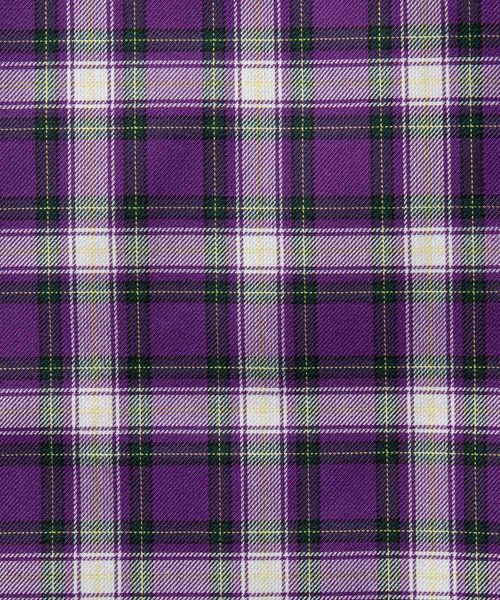 WEGO(ウィゴー)の「WEGO/チェックイージーワイドパンツ(その他パンツ・レディース・グレー系その他/ベージュ系その他/パープル系その他/イエロー系その他・FREE)」の7枚目の写真