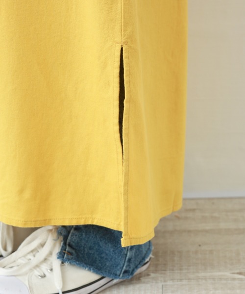 n'ee-ne(ネーネ)の「ノースリーブ マキシワンピース(ワンピース・レディース・ブラック/ブラウン/マスタード・LL/M/L)」の17枚目の写真