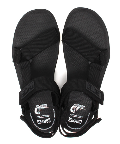 CAMPER（カンペール）の「MATCH (マッチ)（サンダル・メンズ・ブラック・27.0cm/27.5cm/25.0cm/26.0cm/25.5cm）」の2枚目の写真