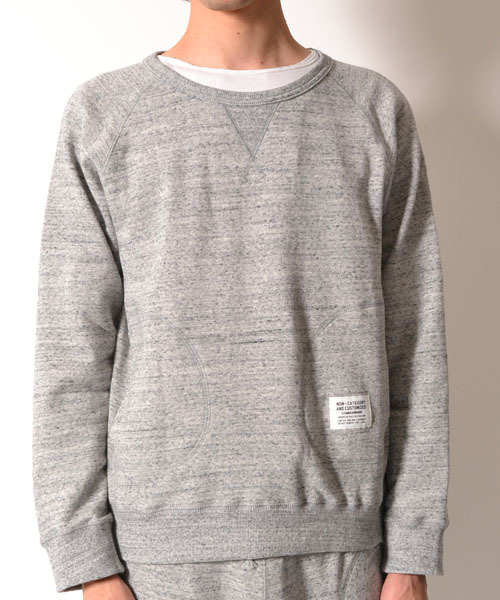 COMMONWARE AMERICAN RAG CIE&Magine（コモンウェアアメリカンラグシーアンド マージン）の「AMERICAN RAG CIE&Magine COMMONWARE スウェットプルオーバーL/S∴（スウェット・メンズ・グレー/ネイビー・44/48/46）」の19枚目の写真