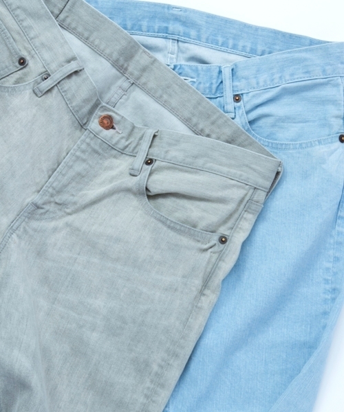 MONKEY TIME（モンキータイム）の「MT∴ シェービング ストレッチデニム スキニーパンツ ◆（デニムパンツ・メンズ・ライトグレー/ライトブルー・X-LARGE/LARGE/MEDIUM/SMALL）」の11枚目の写真