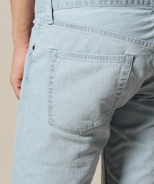 MONKEY TIME（モンキータイム）の「MT∴ シェービング ストレッチデニム スキニーパンツ ◆（デニムパンツ・メンズ・ライトグレー/ライトブルー・X-LARGE/LARGE/MEDIUM/SMALL）」の20枚目の写真