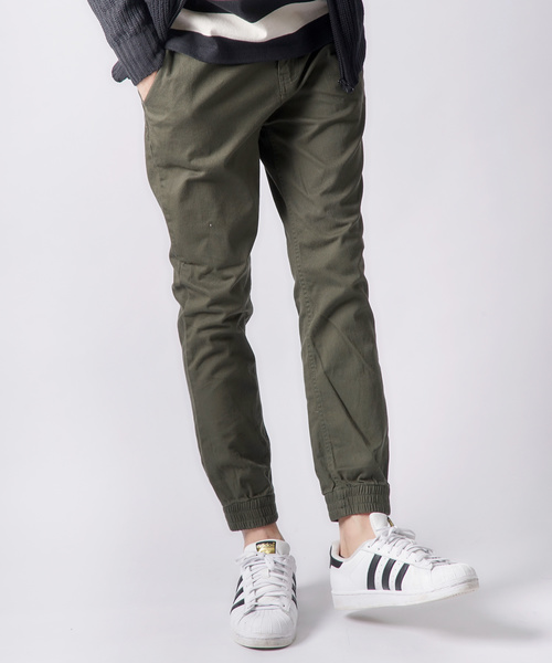 Starting Over（スターティングオーバー）の「ストレッチツイルジョガーパンツ/レディース メンズ（その他パンツ・メンズ・ブラック/ホワイト/ブルー/ネイビー/ベージュ/カーキ・XL/L/S/M）」の5枚目の写真