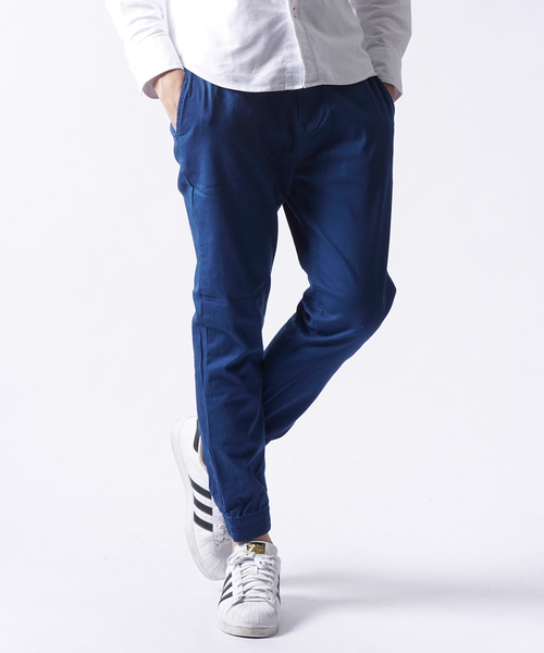 Starting Over（スターティングオーバー）の「ストレッチツイルジョガーパンツ/レディース メンズ（その他パンツ・メンズ・ブラック/ホワイト/ブルー/ネイビー/ベージュ/カーキ・XL/L/S/M）」の6枚目の写真