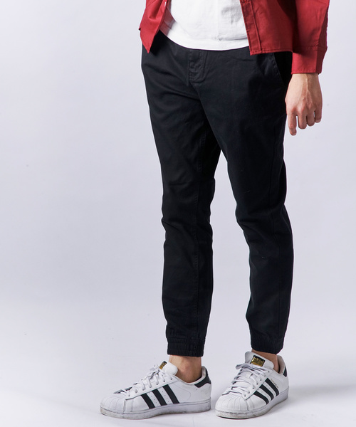 Starting Over（スターティングオーバー）の「ストレッチツイルジョガーパンツ/レディース メンズ（その他パンツ・メンズ・ブラック/ホワイト/ブルー/ネイビー/ベージュ/カーキ・XL/L/S/M）」の3枚目の写真