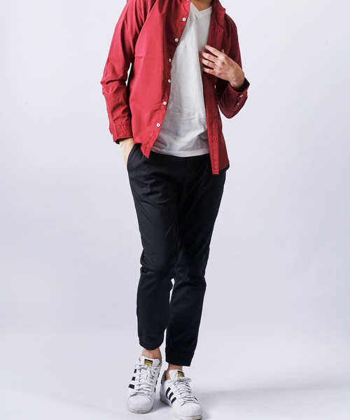 Starting Over（スターティングオーバー）の「ストレッチツイルジョガーパンツ/レディース メンズ（その他パンツ・メンズ・ブラック/ホワイト/ブルー/ネイビー/ベージュ/カーキ・XL/L/S/M）」の19枚目の写真