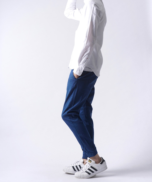 Starting Over（スターティングオーバー）の「ストレッチツイルジョガーパンツ/レディース メンズ（その他パンツ・メンズ・ブラック/ホワイト/ブルー/ネイビー/ベージュ/カーキ・XL/L/S/M）」の7枚目の写真