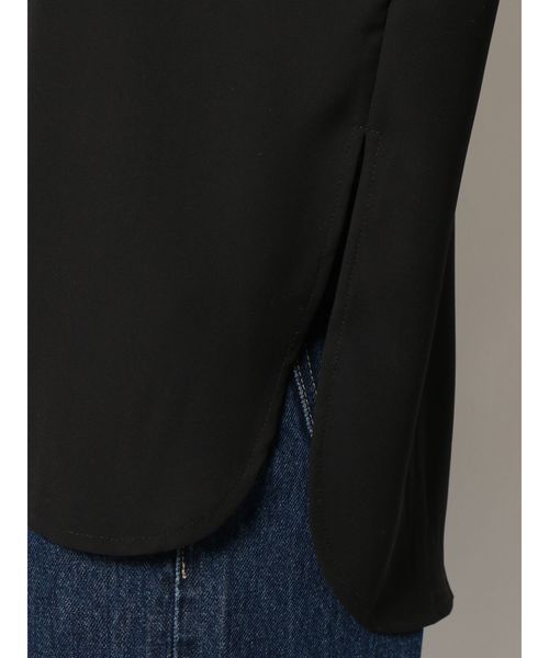 EMODA（エモダ）の「シアードッキングシャツ（シャツ/ブラウス・レディース・ブラック/ブラウン/オレンジ・FREE）」の21枚目の写真