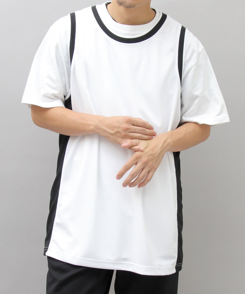 United Athle(ユナイテッドアスレ)の「【 United Athle / ユナイテッドアスレ 】 4.1オンス ドライ バスケットボールシャツ / 速乾(タンクトップ・メンズ・ホワイト/ブラック/パープル/レッド・M/L)」の8枚目の写真