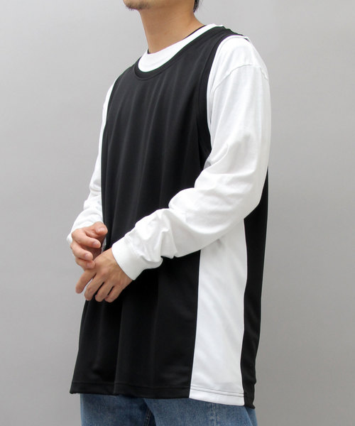 United Athle(ユナイテッドアスレ)の「【 United Athle / ユナイテッドアスレ 】 4.1オンス ドライ バスケットボールシャツ / 速乾(タンクトップ・メンズ・ホワイト/ブラック/パープル/レッド・M/L)」の18枚目の写真