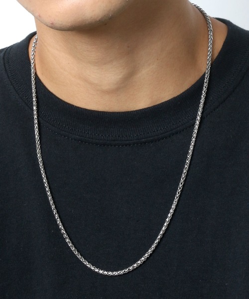 Lazar（ラザル）の「Lazar チェーンネックレス（ネックレス・メンズ・シルバー系その他/シルバー系その他2/シルバー系その他3/シルバー系その他4・FREE）」の2枚目の写真