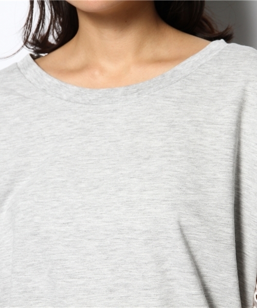 Heather(ヘザー)の「ソデオーガンレースTシャツ 546320(Tシャツ/カットソー・レディース・アイボリー/ヘザ-グレー/ライトイエロー・FREE)」の7枚目の写真
