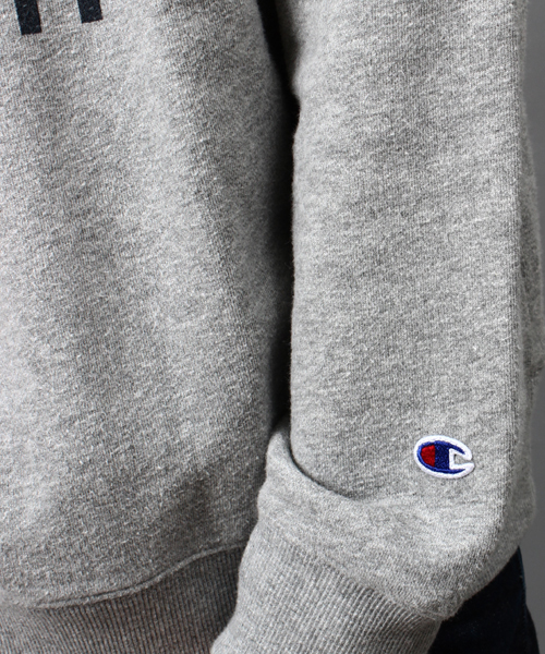 UNION STATION（ユニオンステーション）の「Champion×Collective スウェット（スウェット・メンズ・グレー/グリーン/バーガンディー・SMALL/LARGE/MEDIUM）」の4枚目の写真