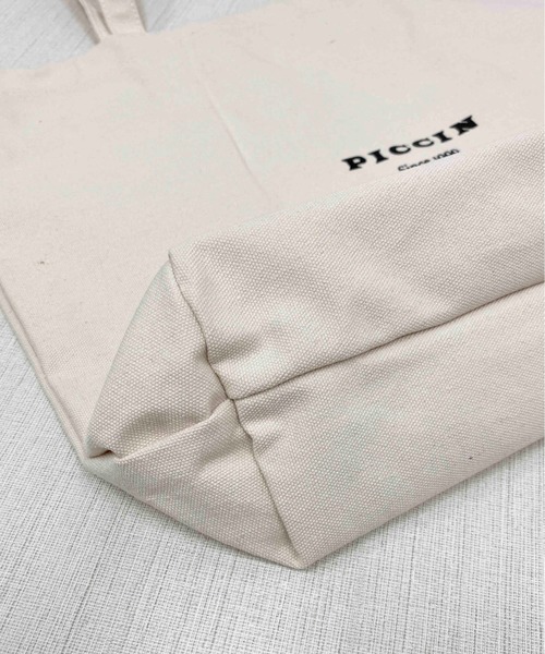 PICCIN（ピッチン）の「ロゴ入りトートバッグ（トートバッグ・レディース・ベージュ・FREE）」の15枚目の写真
