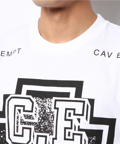 BEAMS T（ビームスティー）の「C.E / ZIGGURAT ロゴ Tシャツ（Tシャツ/カットソー・メンズ・ホワイト・MEDIUM/LARGE/SMALL）」の5枚目の写真