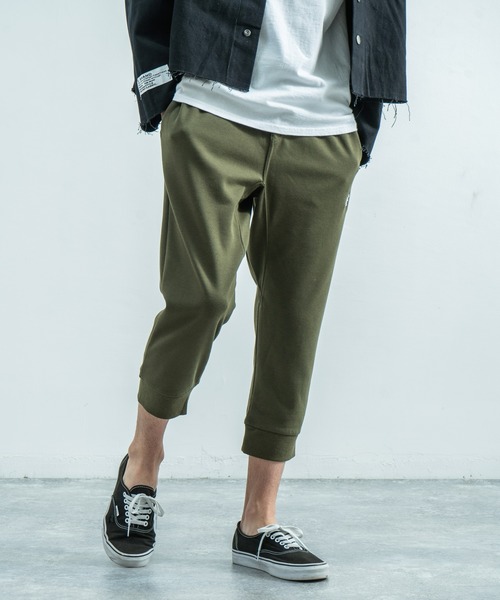 KANGOL(カンゴール)の「KANGOL 別注 ポンチ クロップドジョガーパンツ ラインパンツ ユニセックス(その他パンツ・メンズ・ホワイト/ブラック/ネイビー/グレー/カーキ/ホワイト系その他/ブラック系その他/グレー系その他/ベージュ系その他/ブルー系その他/チャコール/ホワイト系その他2/ブラック系その他2/グレー系その他2/グレー系その他3/グレー系その他4/ベージュ系その他2/ブルー系その他2・M/L/LL)」の15枚目の写真