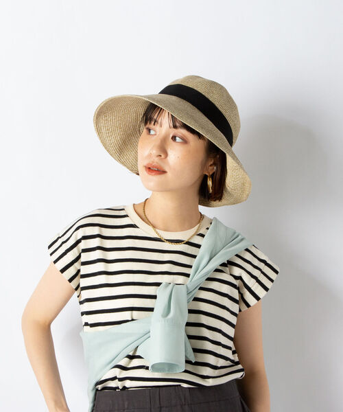 NOLLEY’S（ノーリーズ）の「コインリボンダウンハット（ハット・レディース・グレー/ベージュ/ブラック・FREE）」の5枚目の写真