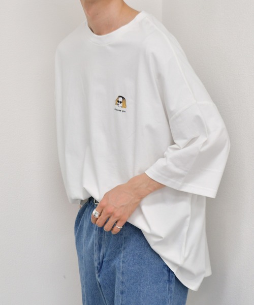 kutir(クティール)の「レトロガールTシャツ コラボTシャツ(Tシャツ/カットソー・メンズ・ホワイト/ダークグリーン/ダークブルー/オフホワイト/グレイッシュベージュ/グレー系その他・SMALL/MEDIUM/LARGE)」の20枚目の写真