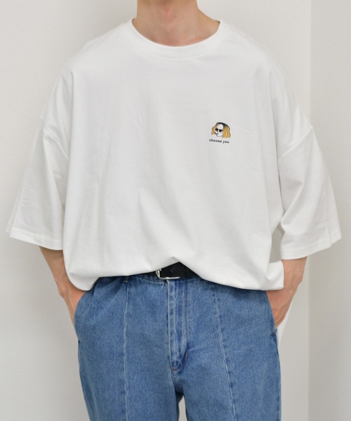 kutir(クティール)の「レトロガールTシャツ コラボTシャツ(Tシャツ/カットソー・メンズ・ホワイト/ダークグリーン/ダークブルー/オフホワイト/グレイッシュベージュ/グレー系その他・SMALL/MEDIUM/LARGE)」の21枚目の写真